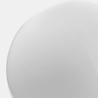 Rund bordlampe i glass