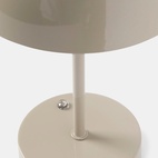 Pöytävalaisin Laddningsbar Lova Beige