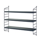 Pocket String Shelf, Nybro Blue
