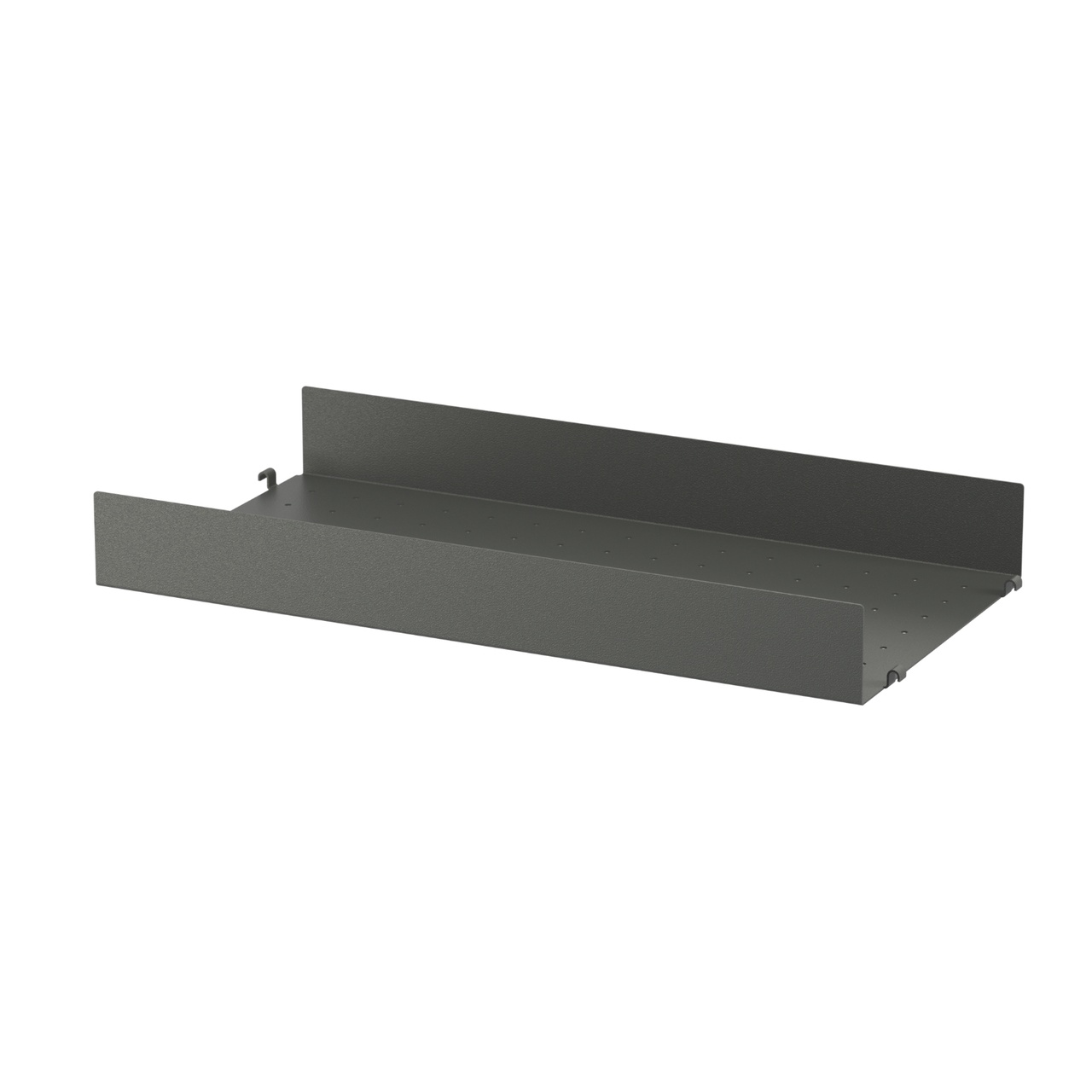 High metal shelf 58x30 Dark Gray