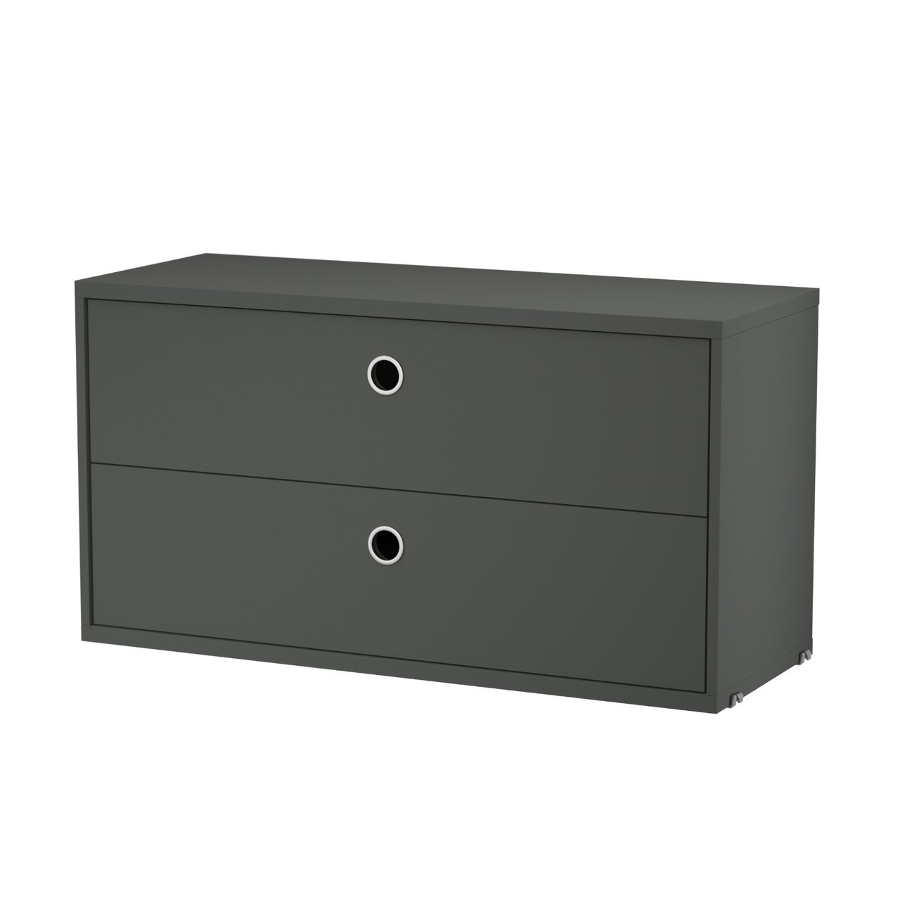 Lådhurts 78x30x42 Mörkgrå