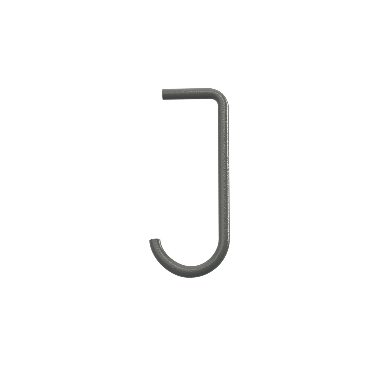 J-hook 5-pack powder-coated steel Dark Gray