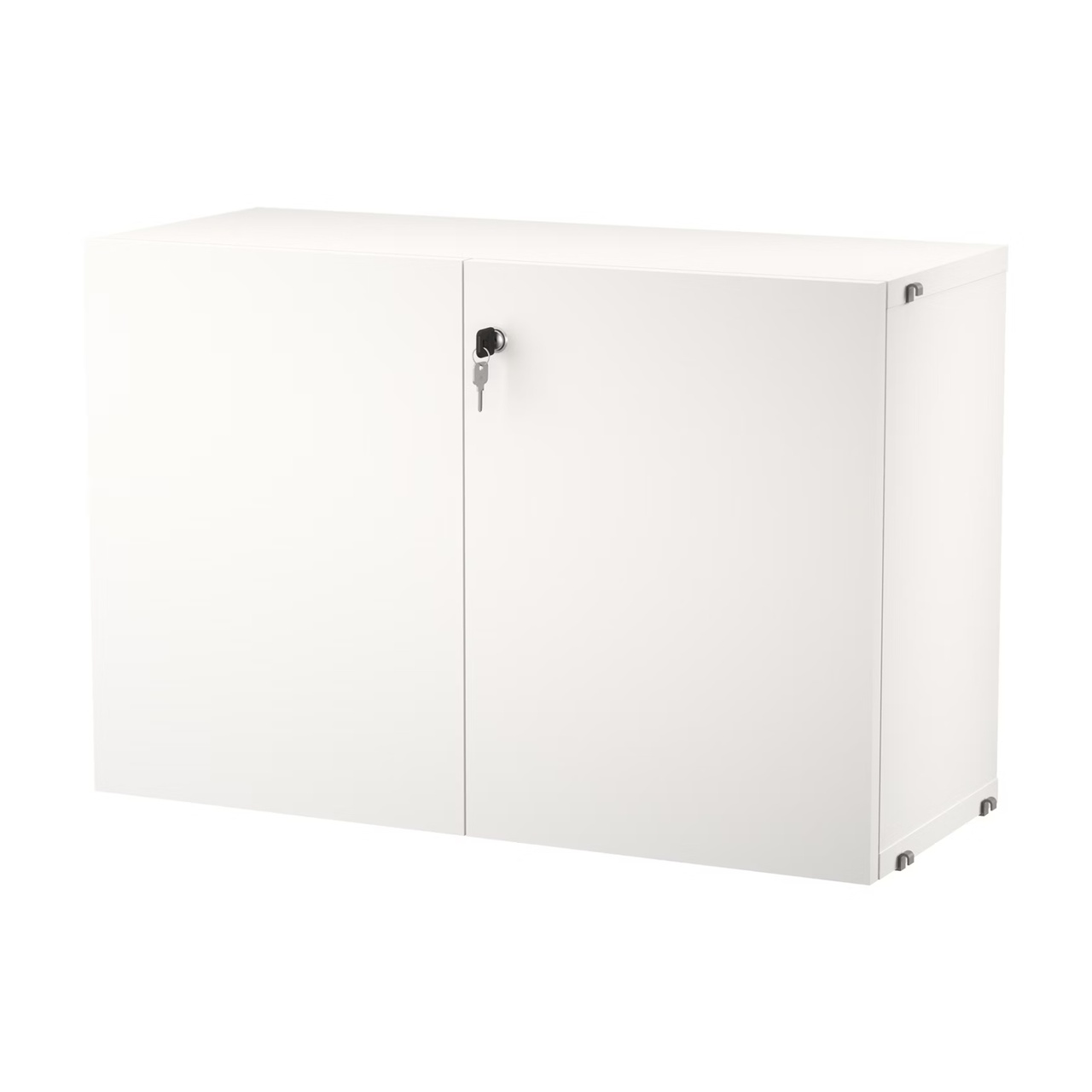Skåp med lås 78x32,2x52 Målad