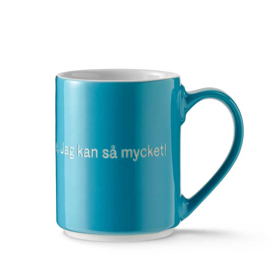Mugg Astrid Konstig turkos