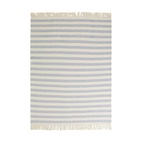 Pläd Elly Stripe 130x170cm blå
