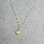 Halsband Hjärta medaljong