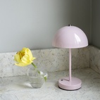 Bordslampa Laddningsbar Lova Ljusrosa