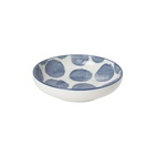 Positano 8 Bowl, Blue Polka Dot