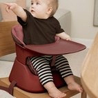 Bärbar barnstol Hannie Mahogany Red