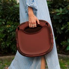 Bärbar barnstol Hannie Mahogany Red