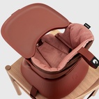 Bärbar barnstol Hannie Mahogany Red