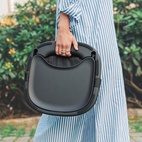 Bærbar barnestol Hannie Charcoal Black