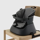 Bærbar barnestol Hannie Charcoal Black