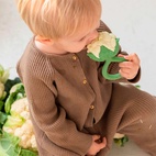 Bidering / rangle Caulilflower rattle toy