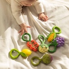 Bidering / rangle Caulilflower rattle toy