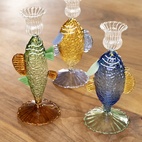 Ljusstake Fish  Grön