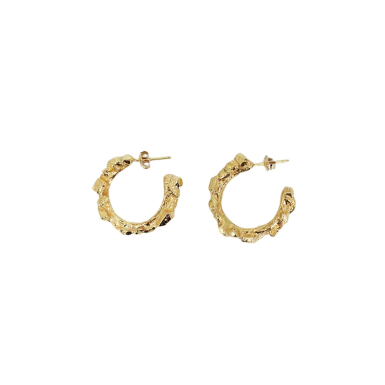 Stone Gold Earrings