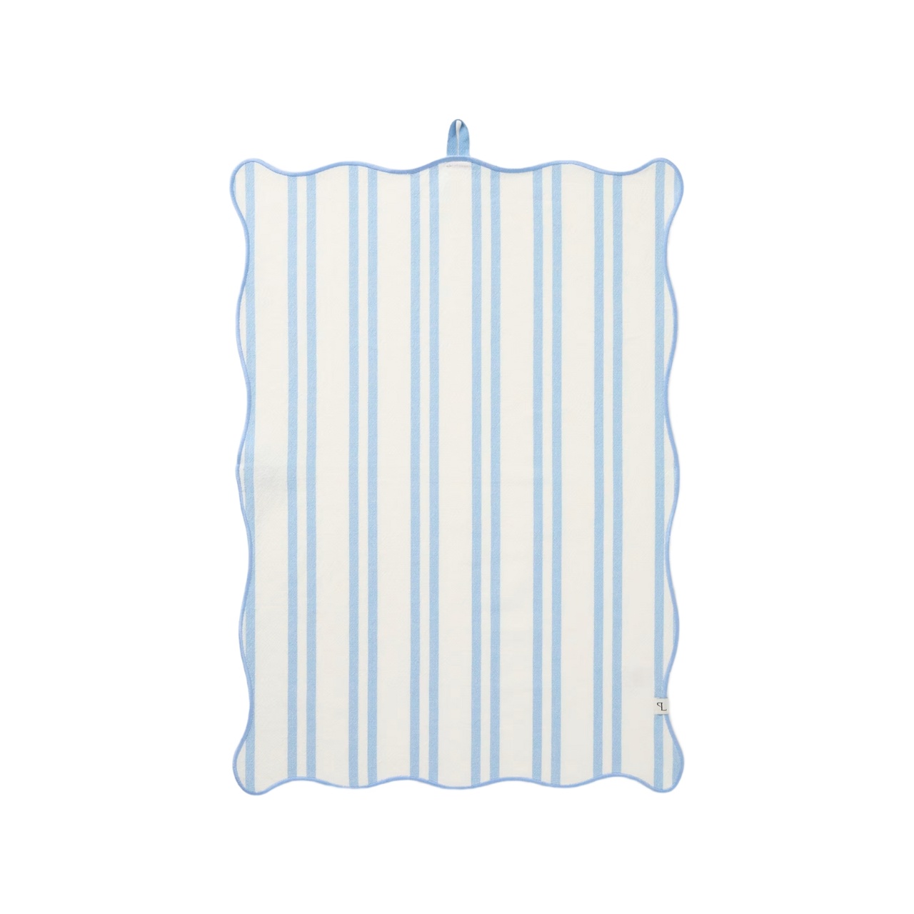 Kökshandduk Striped 50x70 cm blå