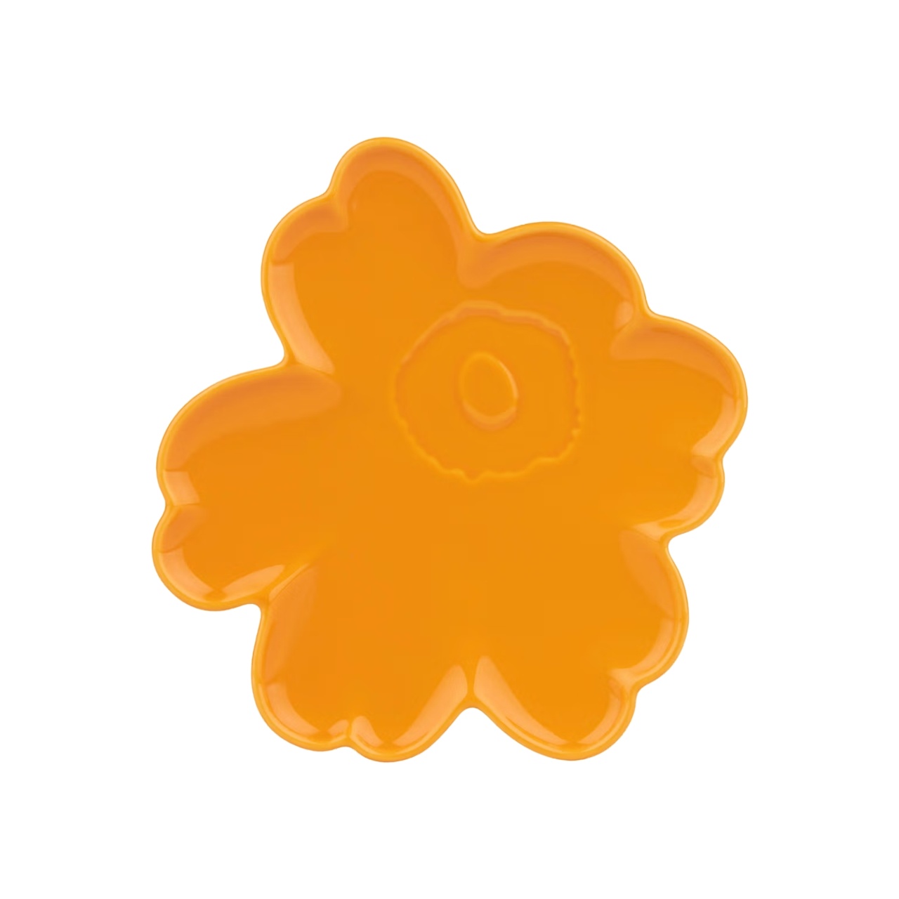 Fat Unikko shape 20 cm oransje