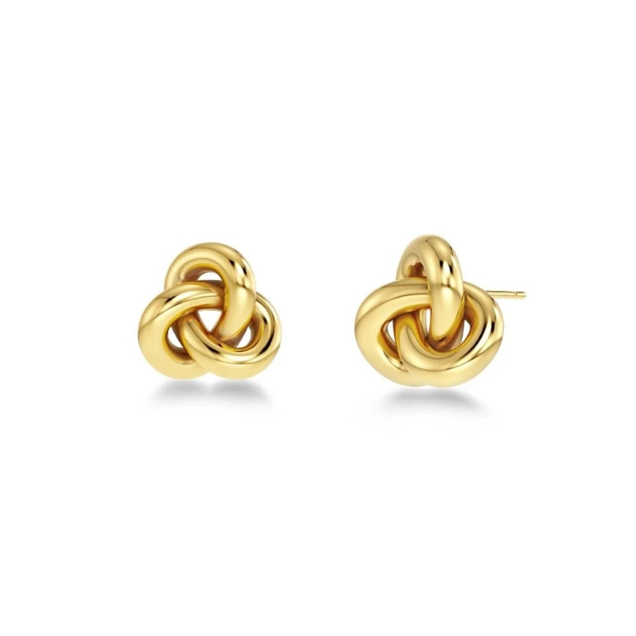 Ohrringe Infinity Knot Small Gold