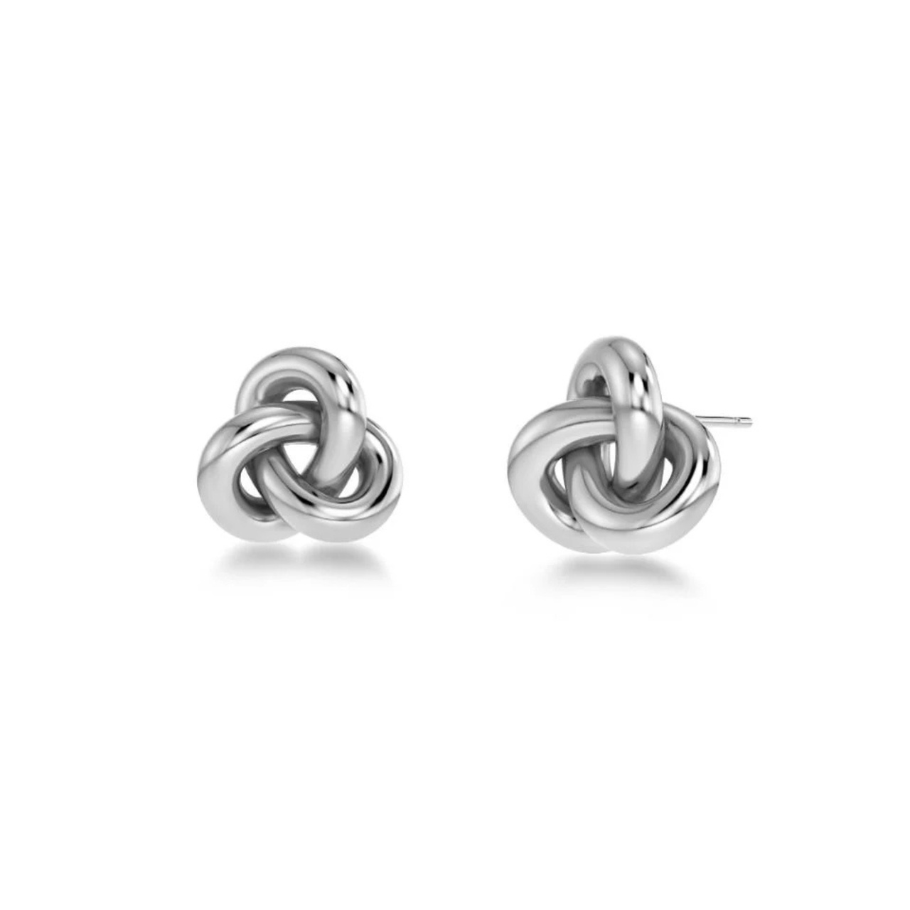 Örhängen Infinity Knot Small Stål