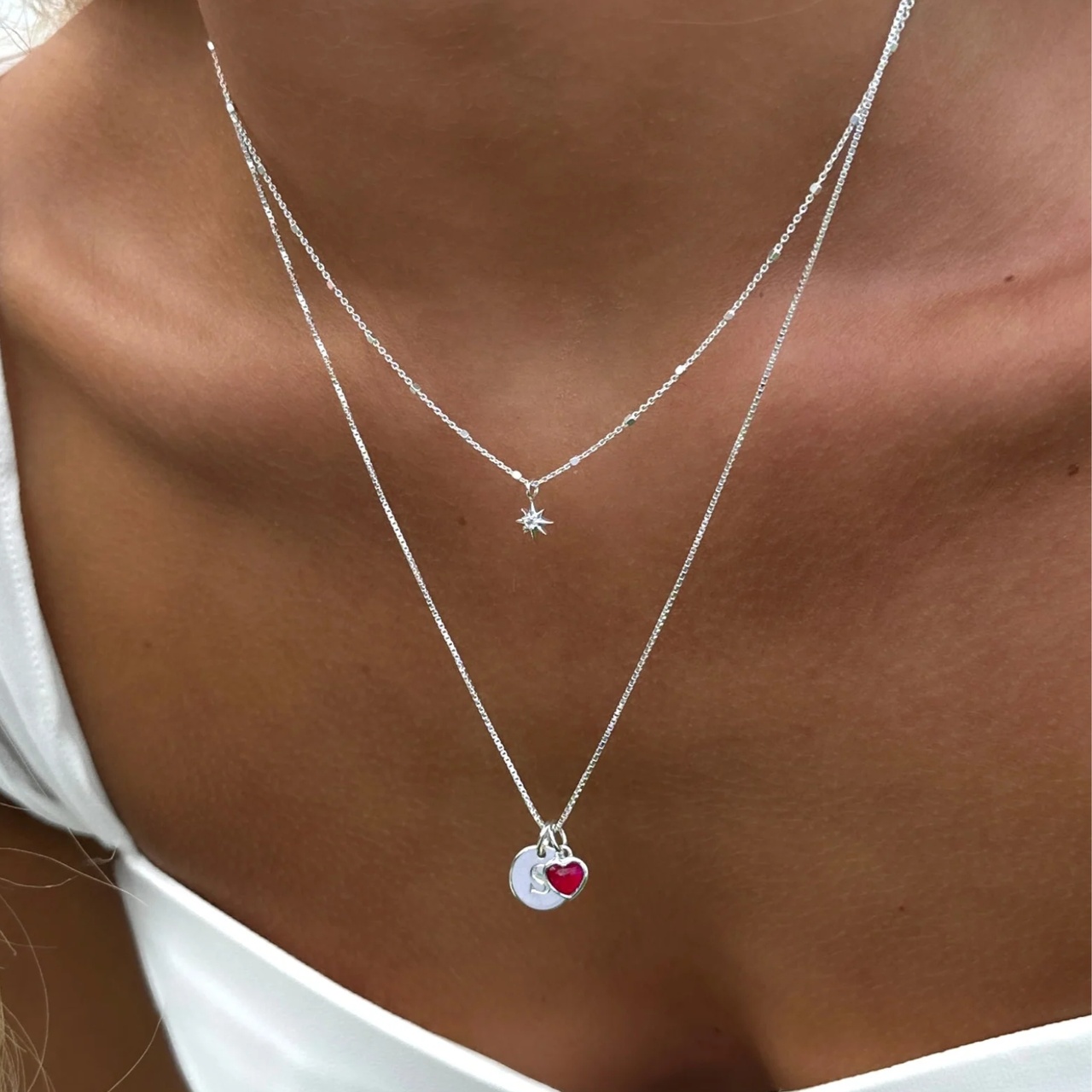 Anhänger „Beloved Heart“ Silber