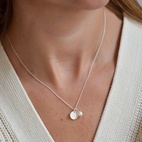 Berlock beloved Pearl silver