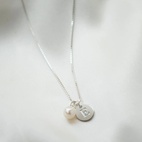 Berlock beloved Pearl silver