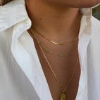 Halsband Santa Monica 42cm Grön