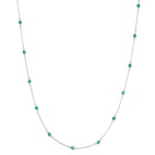 Halsband Santa Monica 42cm Grön