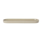 Vega Oval Beige Candle Holder