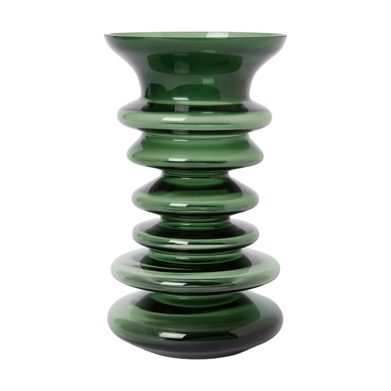 Vase Alba 30 cm grønn