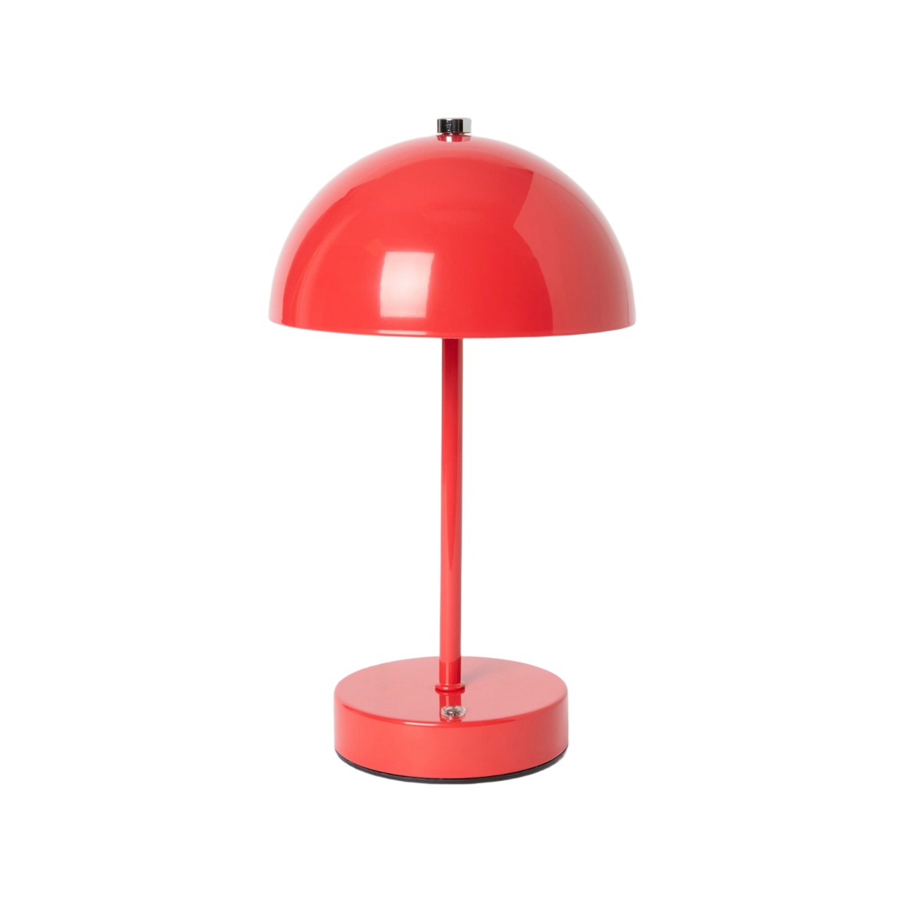 Tischlampe Lova, wiederaufladbar, rot