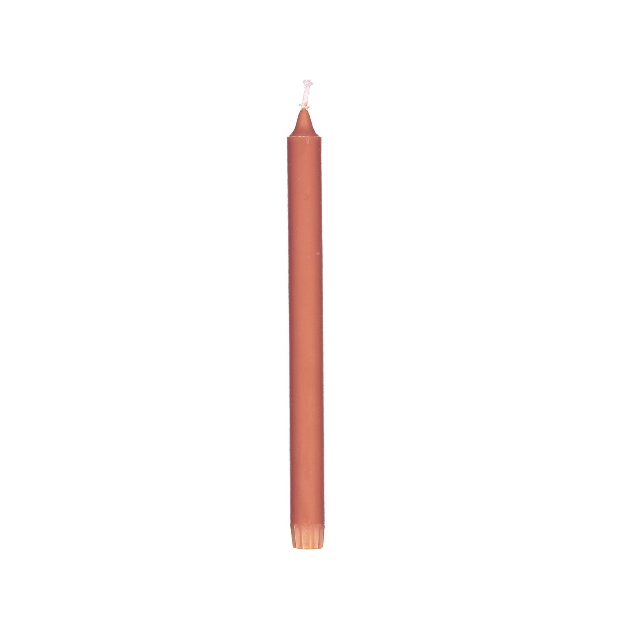 Taper candle DT 28cm Rust