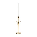 Ljusstake Bow L Guld