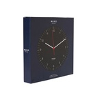 Väggklocka Mano 25 cm Svart