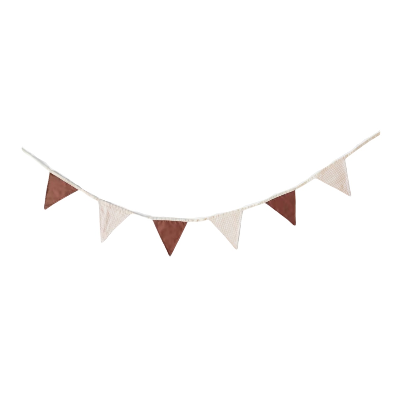 Flaggspel Philippe 185 cm brun/beige