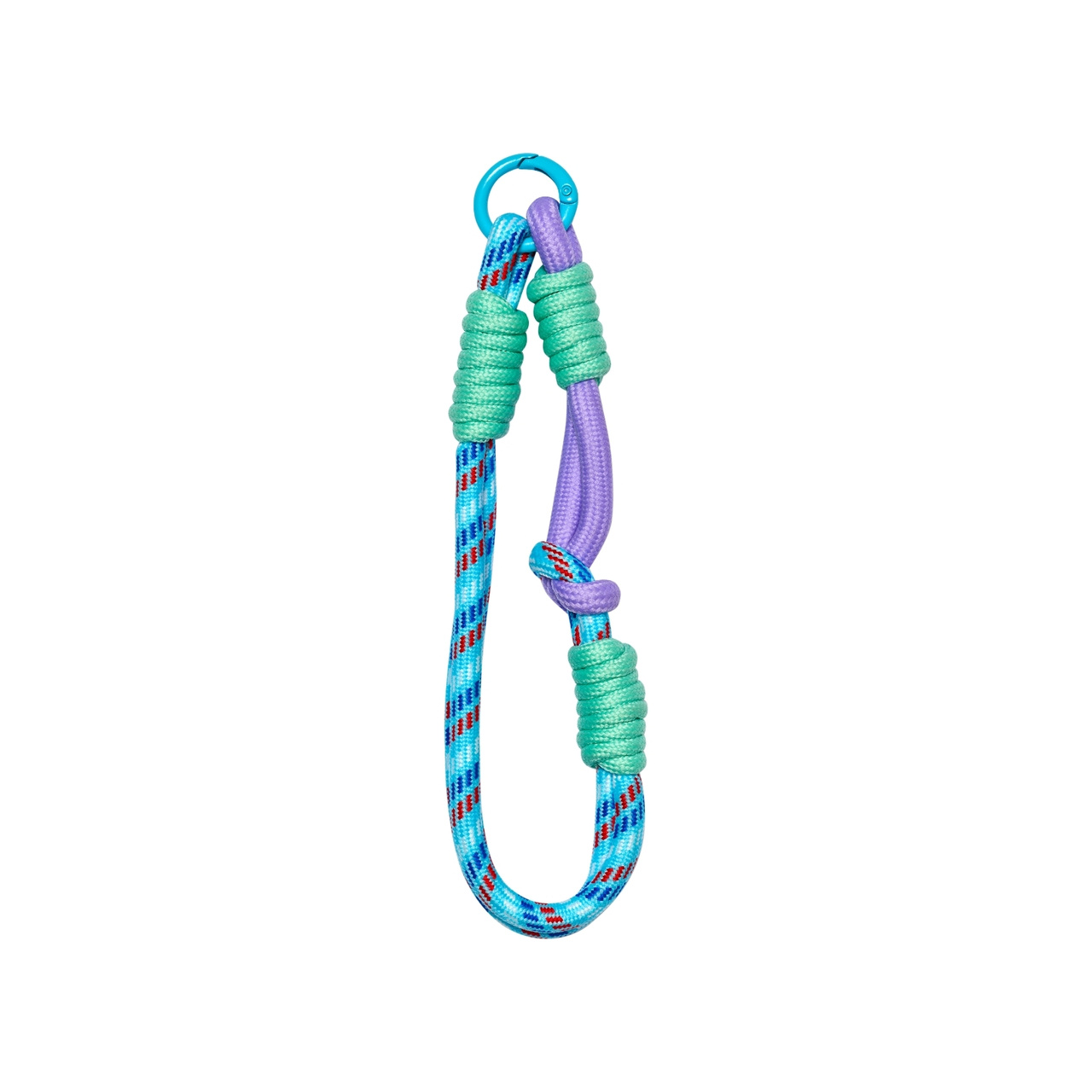 TASCHENANHÄNGER Rope Blau, Grün & Lila
