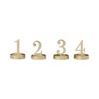 Ljusmanchett 1-4 guld