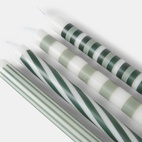 Ljus Randig 4-pack