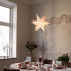 Adventsstjärna Gloria 50cm Vit