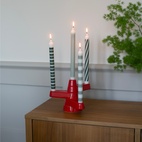 Ljus Randig 4-pack