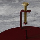 Clamp Tray -tarjotin, viininpunainen