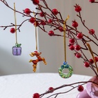 Weihnachtsbaumschmuck Merry #1, 3er-Set