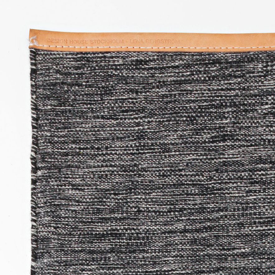 Teppich Björk 80x250 dunkelgrau