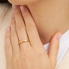 Ring Confetti Guld