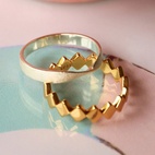 Ring Confetti Guld