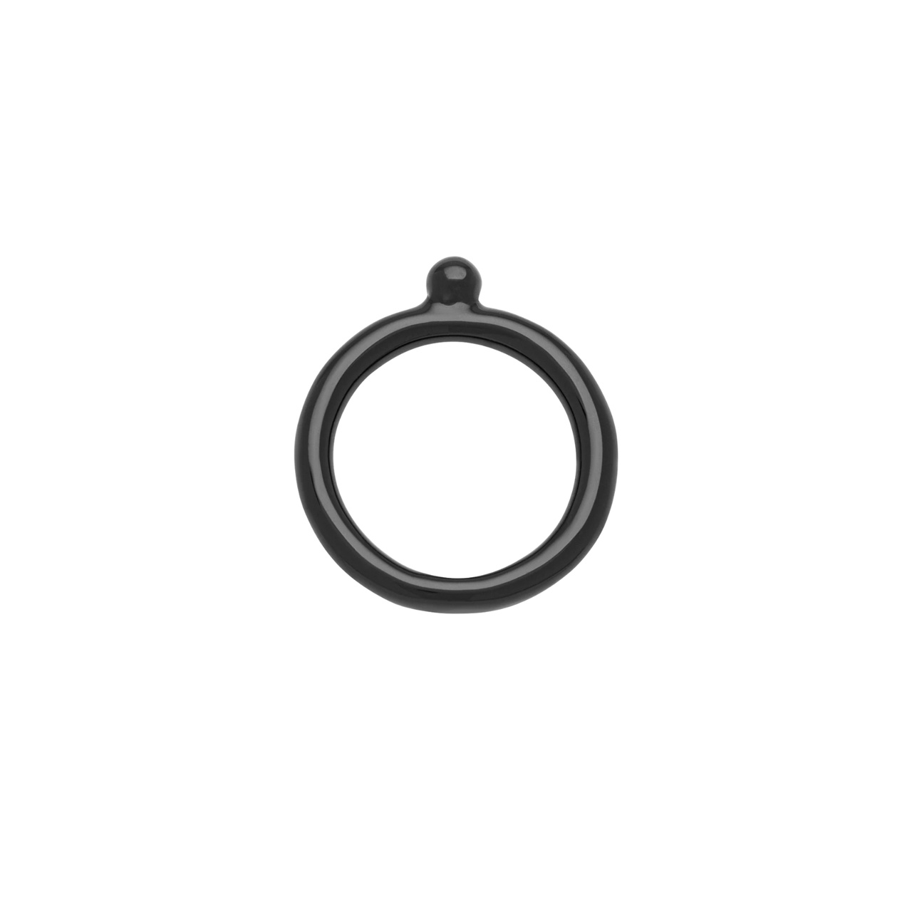 Ring Color top Svart