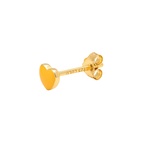 Ohrring Love U 1 Stück Emaille Sunflower