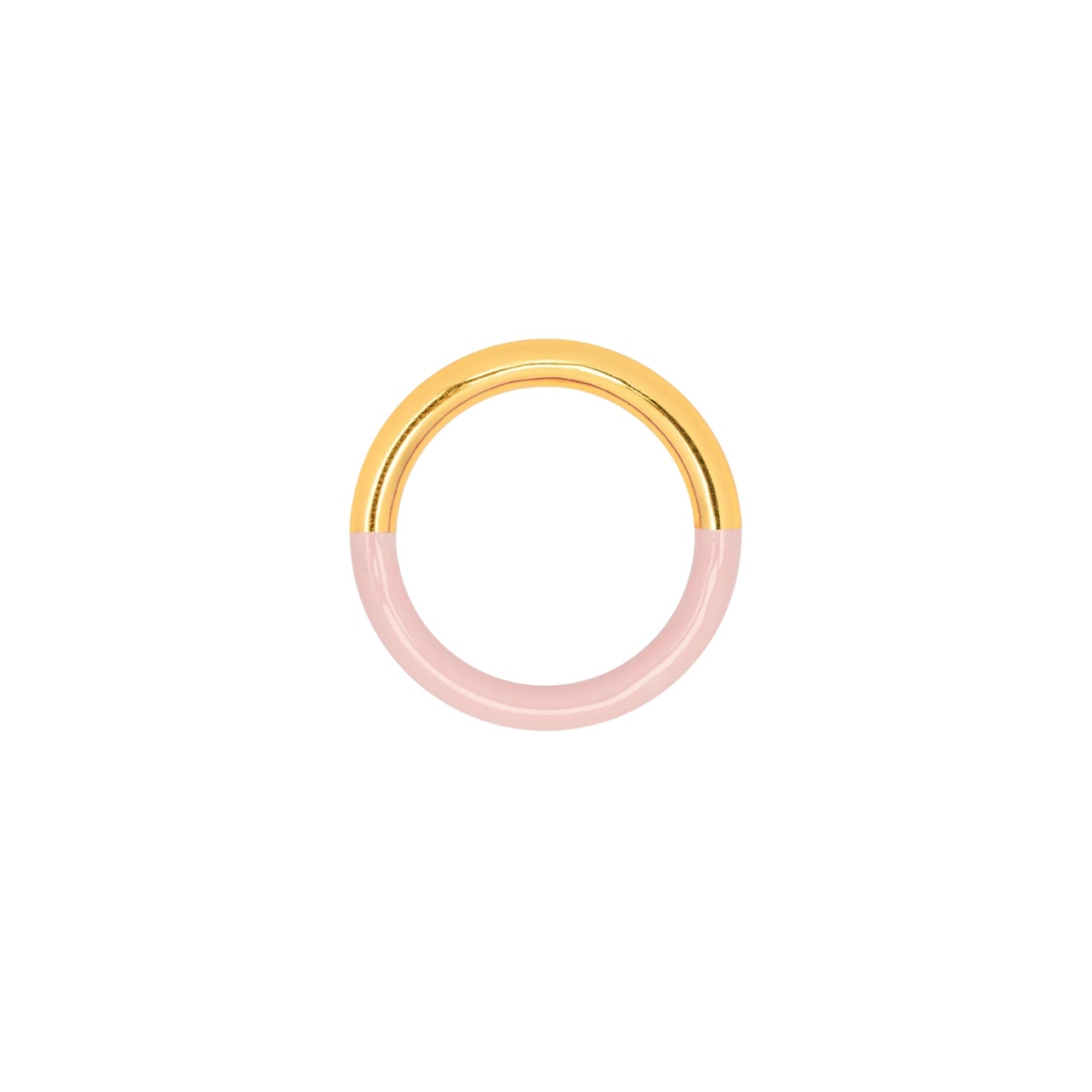 Ring Double Color Gold/Pink